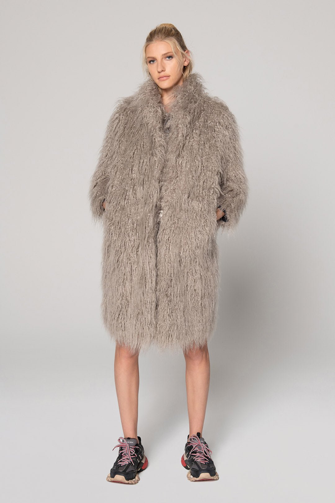 Fox racing faux fur on sale coat