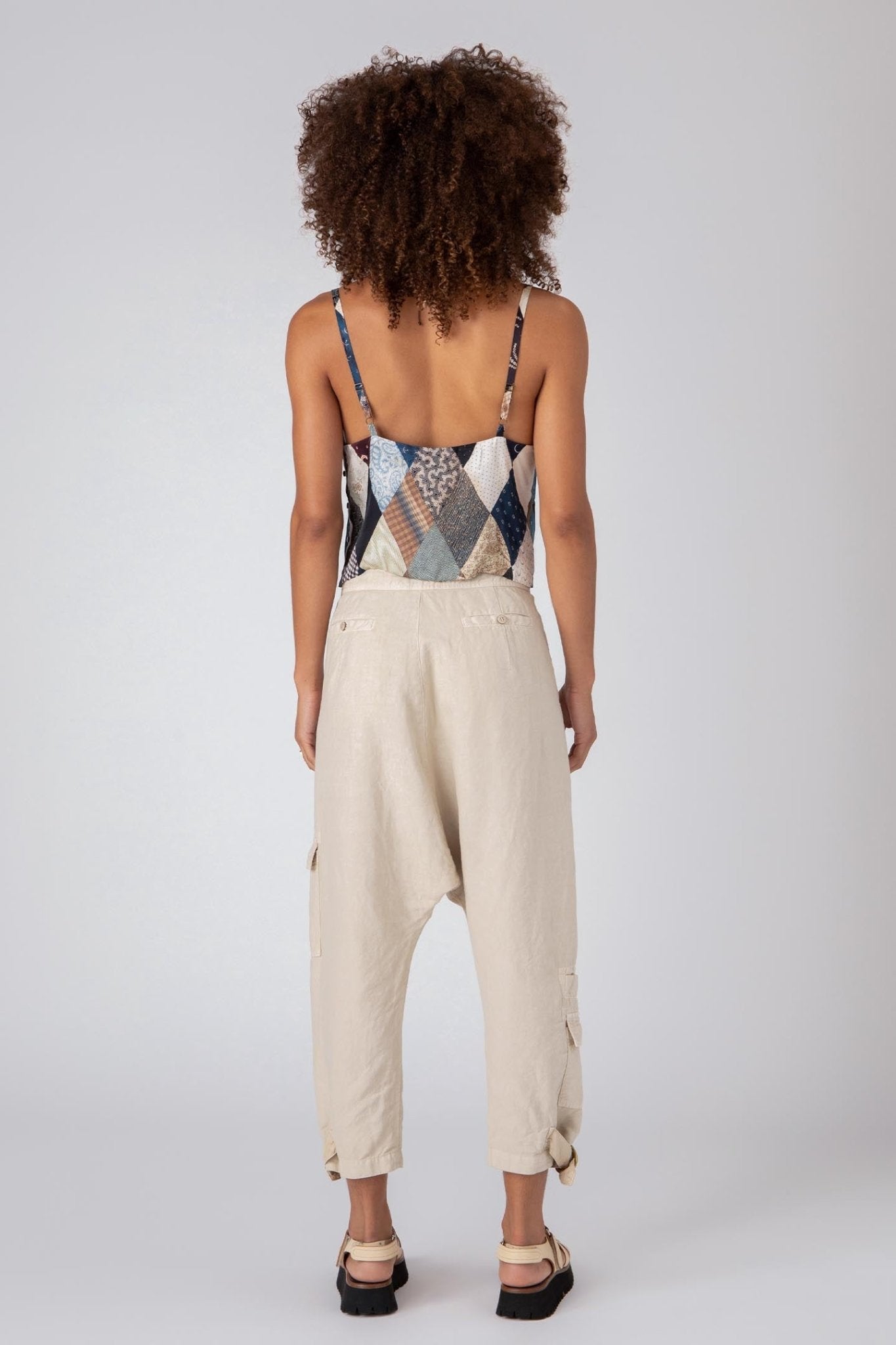 PARADOX DROP CROTCH PANT, BISCUIT – Burning Torch Online Boutique