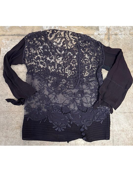 1920's Mixed Lace Tunic - Burning Torch Online Boutique