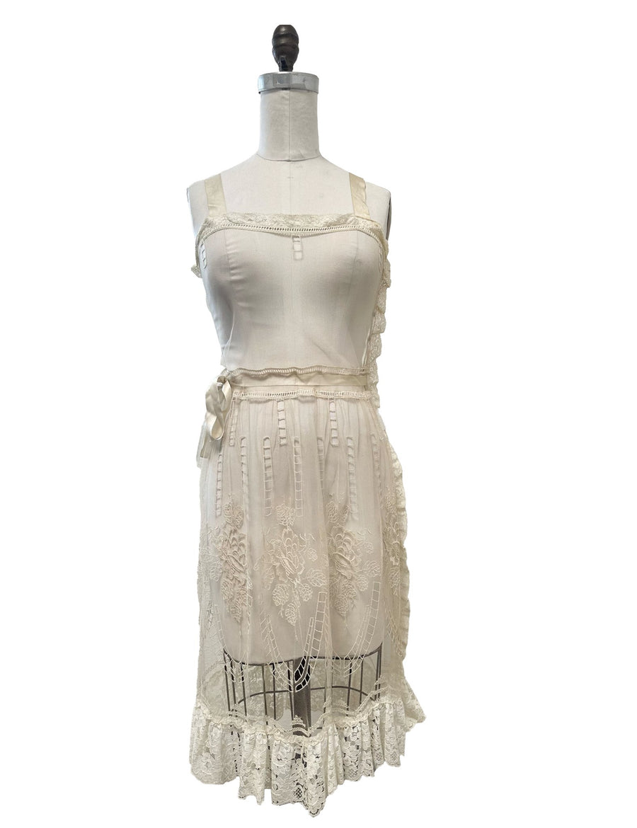 1930's Mesh Slip Dress - Burning Torch Online Boutique