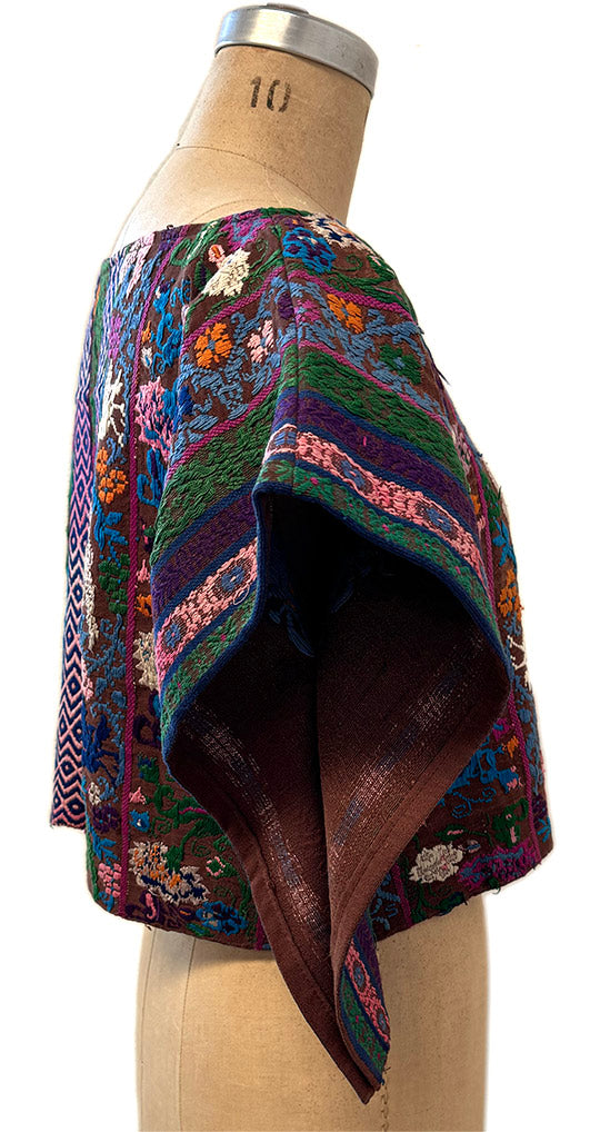 GUATEMALAN CROPPED PANCHO