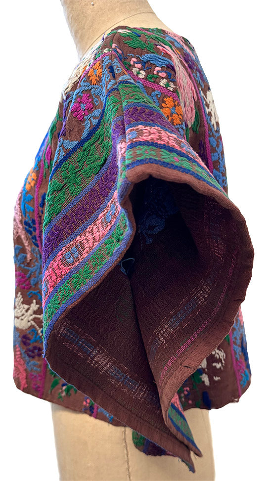 GUATEMALAN CROPPED PANCHO