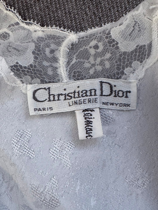 Christian Dior Lace Night Gown , 70's