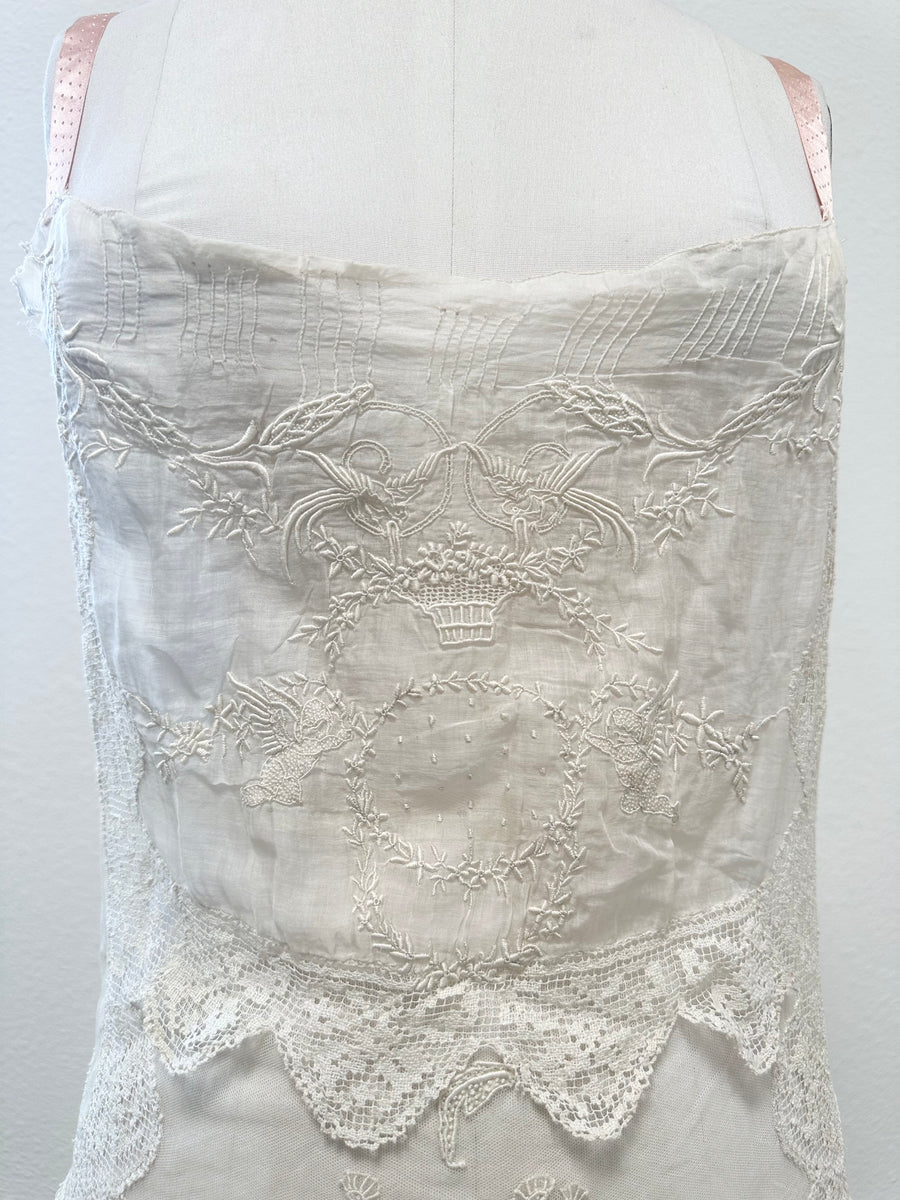 Vintage Lace Slip Dress