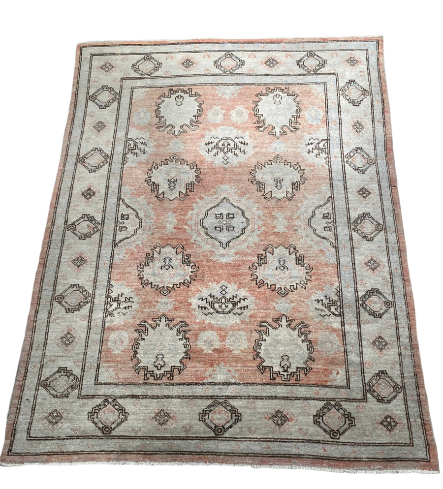 RUG12 OUSHAK RUG 1960S CAKZZ