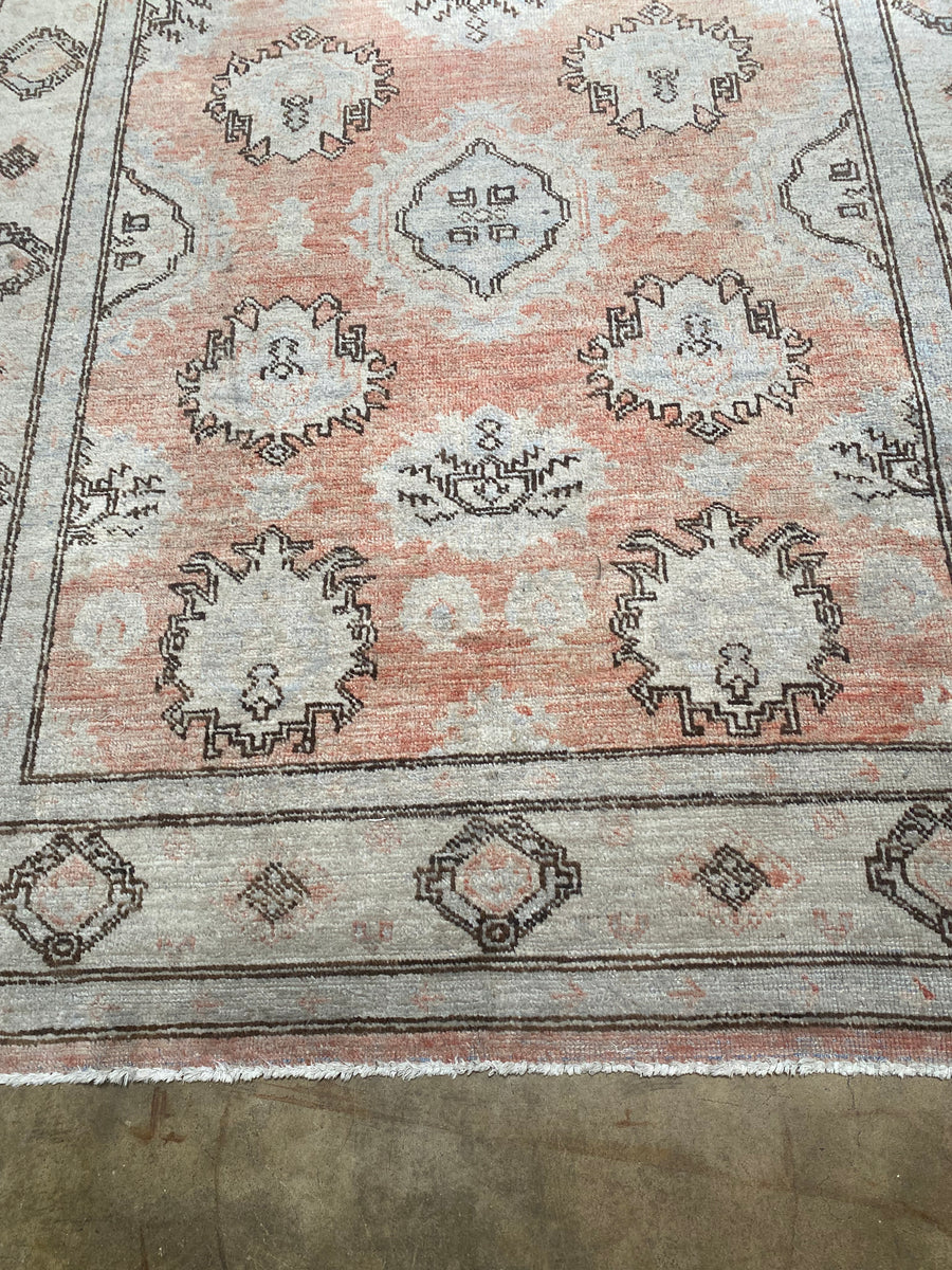 RUG12 OUSHAK RUG 1960S CAKZZ