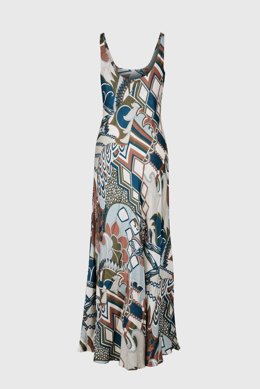 DAHLIA BIAS MAXI DRESS, MULTI - Burning Torch Online Boutique