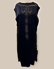 Deco Dress with Bustle back - Burning Torch Online Boutique