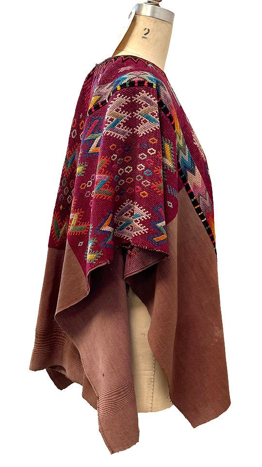 GUATEMALAN PANCHO 70's - Burning Torch Online Boutique