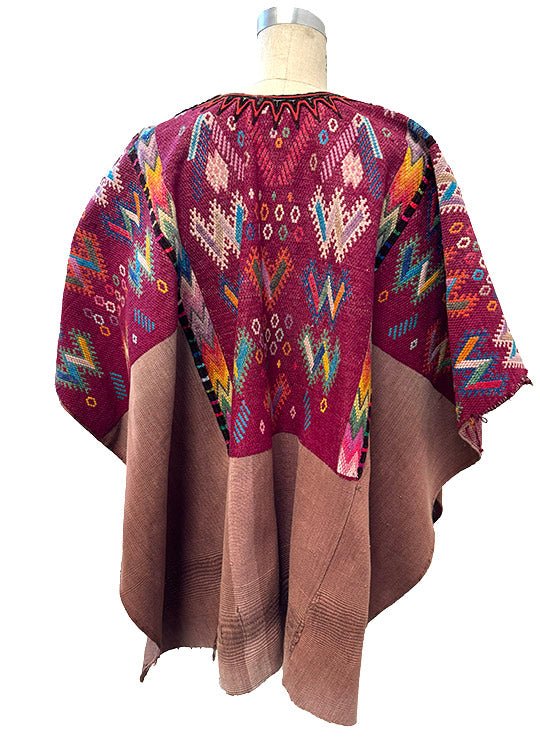 GUATEMALAN PANCHO 70's - Burning Torch Online Boutique