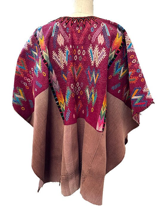 GUATEMALAN PANCHO 70's - Burning Torch Online Boutique