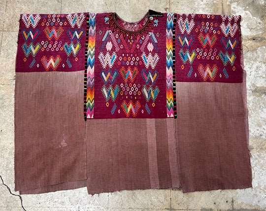 GUATEMALAN PANCHO 70's - Burning Torch Online Boutique