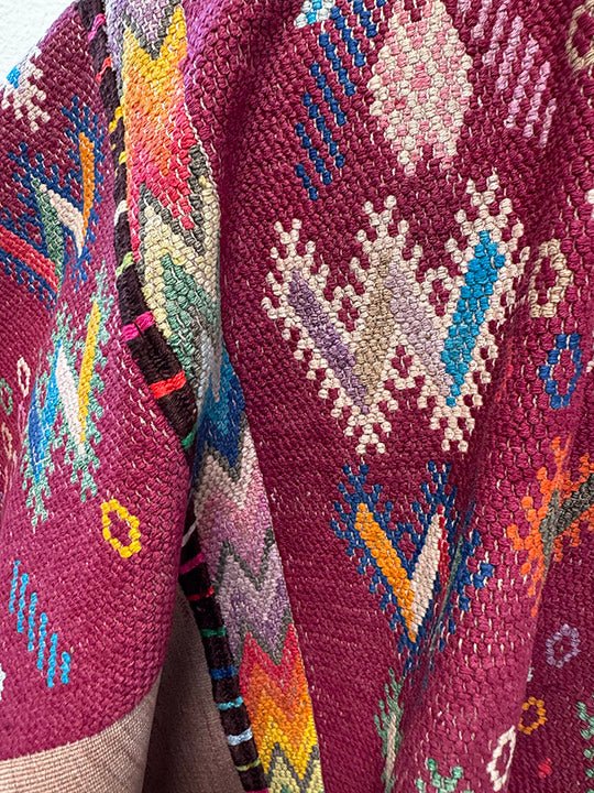 GUATEMALAN PANCHO 70's - Burning Torch Online Boutique