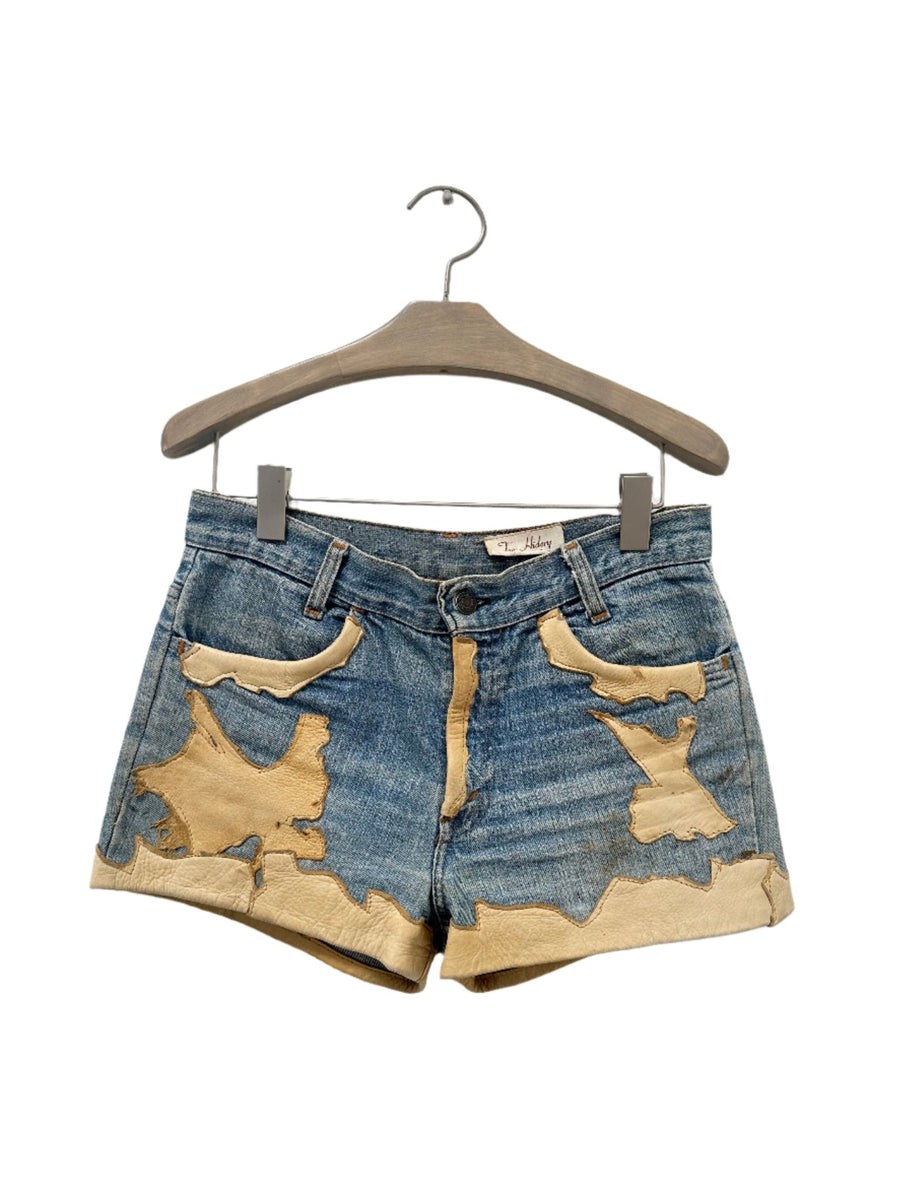 Vintage Denim Shorts - Burning Torch Online Boutique