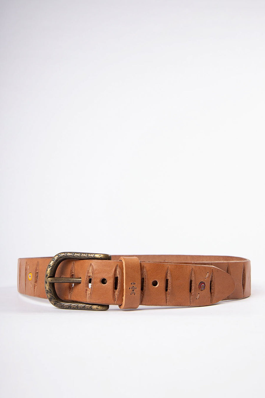 HENRY BEGUELIN BELT WITH BEADS, NUDE