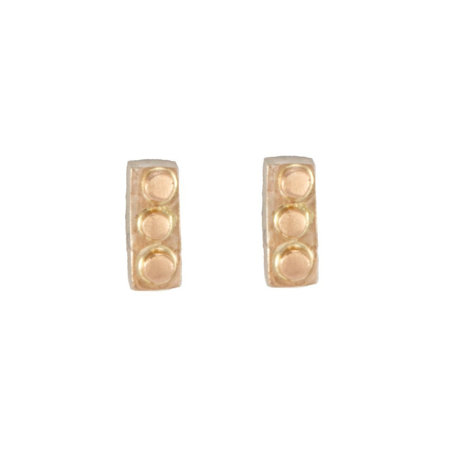 MINI CYGNI EARRING 18K, GOLD - Burning Torch Online Boutique